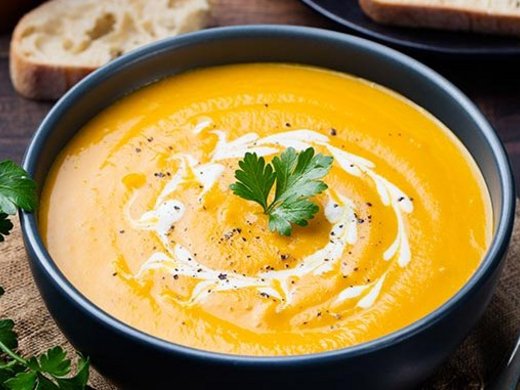 ricetta zuppa carote zenzero