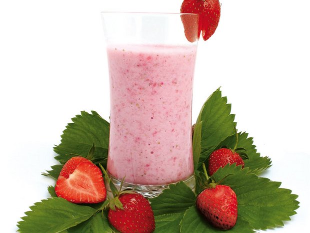 Frullato di fragole