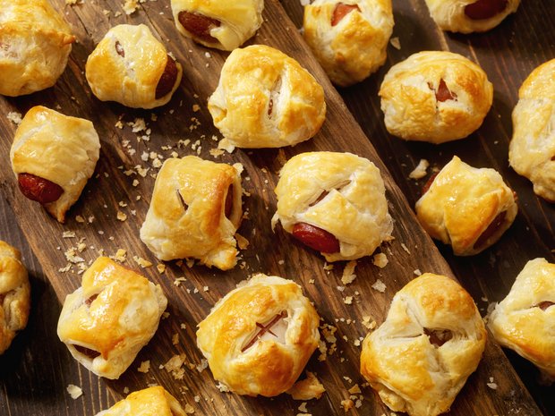 Rotolini di würstel